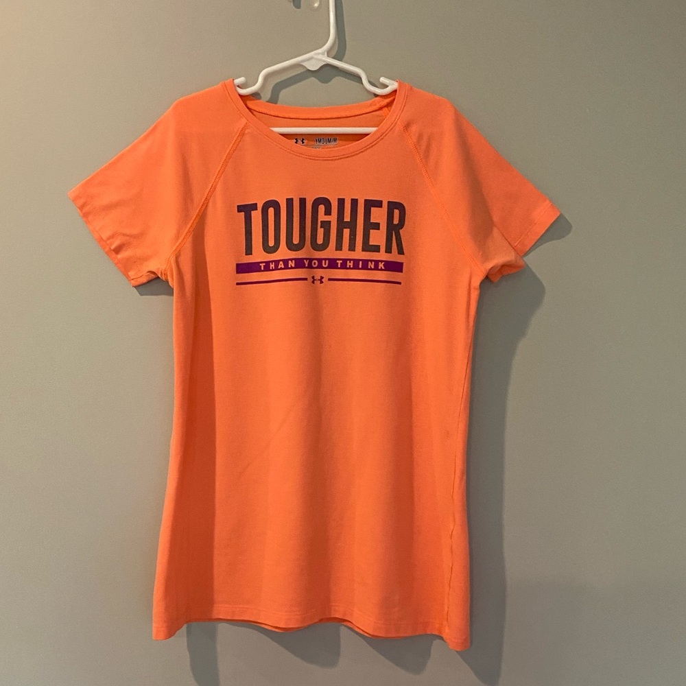 Girls youth Under Armour shirt, size medium